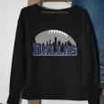 Dallas Texas Skyline City Football Fan Sweatshirt Gifts for Old Women