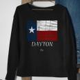Dayton Tx Texas Flag City State Gift Sweatshirt Gifts for Old Women