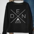 Denver Colorado Den Mountain Sweatshirt Gifts for Old Women