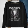 Difference Snowflake Sweatshirt Gifts for Old Women