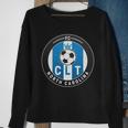 Distressed Charlotte North Carolina Clt Soccer Jersey V2 Sweatshirt Gifts for Old Women