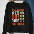 Dragster Saying Race Car Driver Skill Drag Racing Sweatshirt Gifts for Old Women