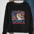 Eagle Mullet 4Th Of July Usa American Flag Merica Gift V12 Sweatshirt Gifts for Old Women