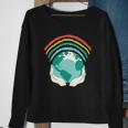 Earth Rainbow V2 Sweatshirt Gifts for Old Women