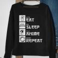 Eat Sleep Anime Repeat Tshirt Sweatshirt Gifts for Old Women