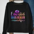 Educated Drug Dealer Nurse Life Funny Nurse Heart Beat Million Nurse March Tshirt Sweatshirt Gifts for Old Women