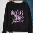 Fabulous & 60 Sparkly Shiny Heel 60Th Birthday Tshirt Sweatshirt Gifts for Old Women