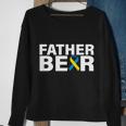 Father Bear Down Syndrome Awareness V2 Sweatshirt Gifts for Old Women