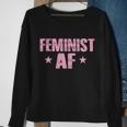 Feminist Af V2 Sweatshirt Gifts for Old Women