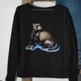 Ferret Wildlife Sweatshirt Gifts for Old Women