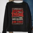 Firefighter Retired Fire Chief Firefighter Retirement 2022 Dad Grandpa V2 Sweatshirt Gifts for Old Women