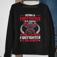 Firefighter Retirement Fireman & Fire Firefighter Retired Sweatshirt Gifts for Old Women