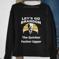 Fjb Lets Go Brandon Let Go Brandon Fjb Funny American Flag Brandon Flag Anti Biden Sweatshirt Gifts for Old Women