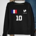 France Soccer Jersey Sweatshirt Gifts for Old Women