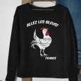 France Soccer World Allez Les Bleus Sweatshirt Gifts for Old Women