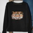 Fueled By Coffee Pumpkin Spice Thanksgiving Quote Sweatshirt Gifts for Old Women