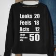 Funny 50Th Birthday Fifty Years Tshirt Sweatshirt Gifts for Old Women