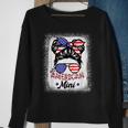 Funny All American Mini Patriotic July 4Th Daughter Sweatshirt Gifts for Old Women