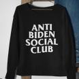Funny Anti Biden Anti Biden Social Club Sweatshirt Gifts for Old Women