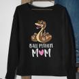 Funny Ball Python Mom Snake Ball Python Sweatshirt Gifts for Old Women
