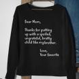 Funny Gift For Mothers Dear Mom Brother Sweatshirt Gifts for Old Women