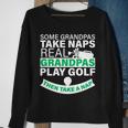 Funny Golf Grandpa Sweatshirt Gifts for Old Women