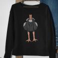 Funny Headless Ostrich Halloween Giant Bird Easy Costume Sweatshirt Gifts for Old Women