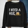 Funny I Need A Huge Glass Of Beer Meaningful Gift Great Gift Beer Lovers Cool Gi Sweatshirt Gifts for Old Women