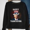 Funny Joe Biden Happy Thanksgiving For 4Th Of July Sweatshirt Gifts for Old Women