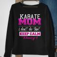 Funny Karate Mom Best Mother Sweatshirt Gifts for Old Women