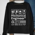Funny Mechanical Engineer Label Sweatshirt Gifts for Old Women