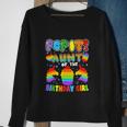 Funny Pop It Aunt Of The Birthday Girl Sweatshirt Gifts for Old Women