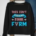 Funny Transgender Non Binary Trans Pride Lgbt F2m Cute Gift Sweatshirt Gifts for Old Women