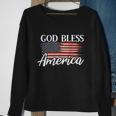 God Bless America 4Th Of July Patriotic Usa Great Gift Sweatshirt Gifts for Old Women