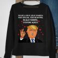 Grandma For Donald Trump Sweatshirt Gifts for Old Women