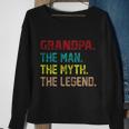Grandpa The Man The Myth The Legend Tshirt Sweatshirt Gifts for Old Women