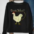 Guess What Chicken Butt Tshirt Sweatshirt Gifts for Old Women
