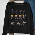 Halloween Math Teacher Equation Skeleton Dance Zombie Woman Men Women Sweatshirt Graphic Print Unisex Gifts for Old Women