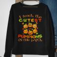 Halloween Teacher Cutest Pumpkin Patch Kindergarten Teacher Sweatshirt Gifts for Old Women