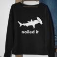 Hammerhead Nailed It Funny Sweatshirt Gifts for Old Women