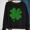 Happy Clover St Patricks Day Irish Shamrock St Pattys Day Men Women Sweatshirt Graphic Print Unisex Gifts for Old Women