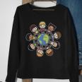 Happy Earth Day Children Around The World Sweatshirt Gifts for Old Women