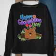 Happy Groundhog Day Tshirt V2 Sweatshirt Gifts for Old Women