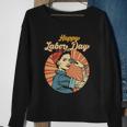 Happy Labor Day Gift Girl Strong Worker Movement Employer Funny Gift Sweatshirt Gifts for Old Women