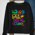 Happy Last Day Of School Teacher Student Graduation Gift V2 Sweatshirt Gifts for Old Women