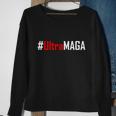 Hashtag Ultra Maga Usa United States Of America Sweatshirt Gifts for Old Women