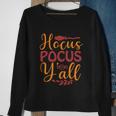 Hocus Pocus Yall Halloween Quote Sweatshirt Gifts for Old Women