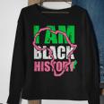 I Am Black History Aka Black History Month 2022 Men Women Sweatshirt Graphic Print Unisex Gifts for Old Women