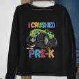 I Crushed Pre_K Monter Truck Sublimation Back To School Sweatshirt Gifts for Old Women