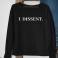 I Dissent Rbg Vote Sweatshirt Gifts for Old Women